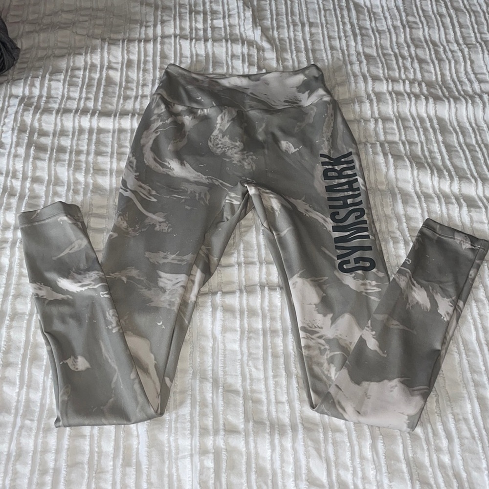 Gymshark GS power leggings in marl grey